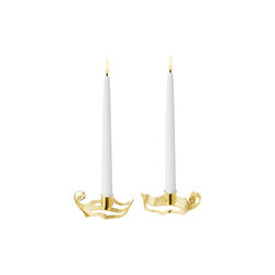 2026 Kertelysestager 2 stk., guld, Georg Jensen