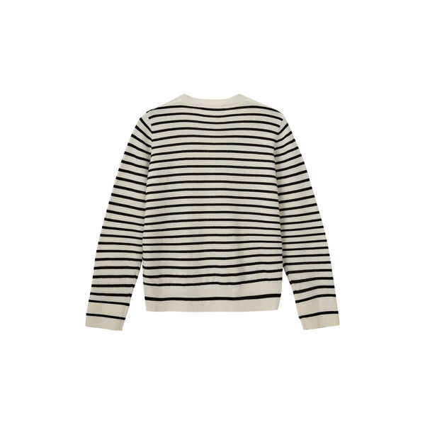CisseSW Stripe Cardigan, black off white, Sofie Schnoor