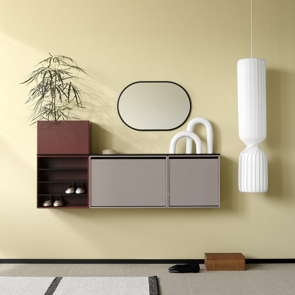 HIDE skoskab, 141 truffle HIDE skoskab, 141 truffle, Montana Furniture