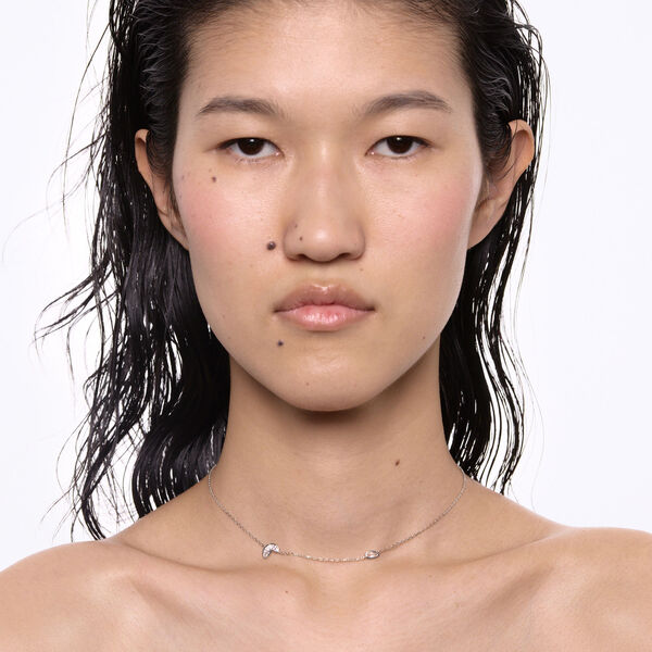 Swift Halskæde 01, sølv, Maria Black