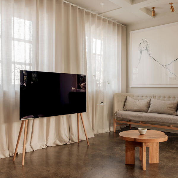 TV-stativ 42''-55'', oak, JALG