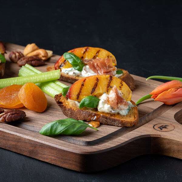 BBQ Board XL Slim Fit, walnød, Dutchdeluxes