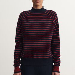 Lambswool Jumper, dark navy, FUB