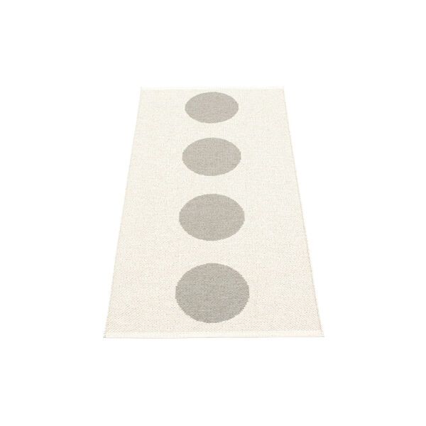 Vera gulvl&oslash;ber, warm grey/vanilla, Pappelina
