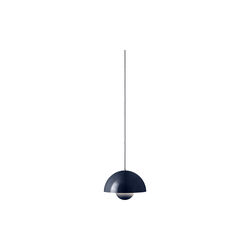 Flowerpot VP7 Pendant, steel blue, &Tradition