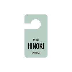 No. 181 Fragrance Tag, hinoki, L:a Bruket