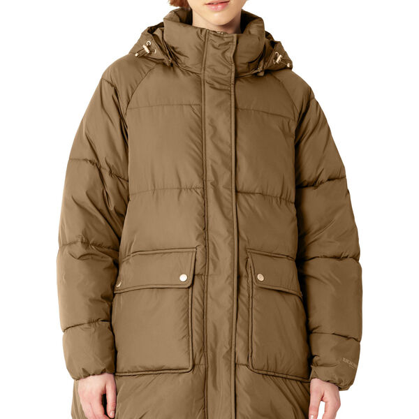 Oversized Padded Coat, mocca Oversized Padded Coat, mocca, Ilse Jacobsen Hornbæk