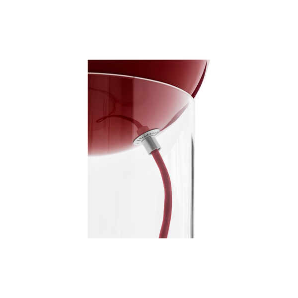 Topan VP13 Table Lamp, vermilion red, &Tradition