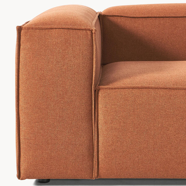 Lennon modul&aelig;r 4-pers. sofa, v&aelig;vet terracotta, Westwing Collection