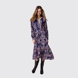Mary Dress, evening blue, Moliin