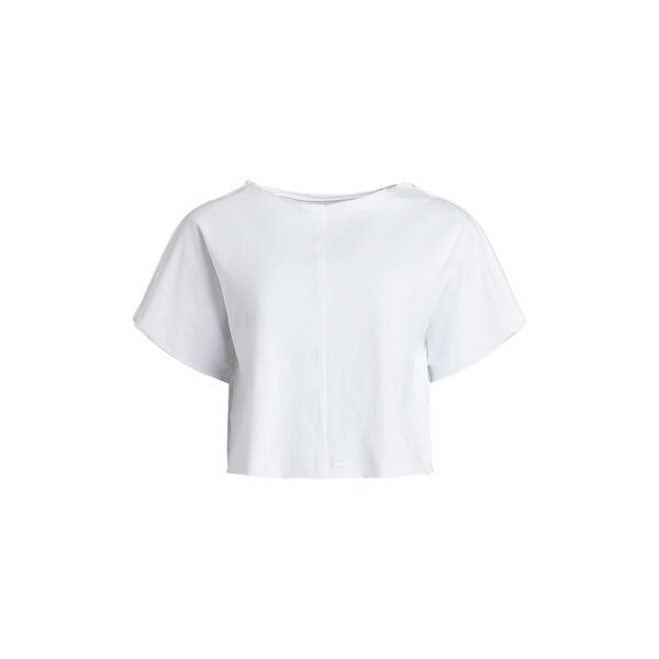 Tee Short Raw Edges Caen, white, Rethinkit