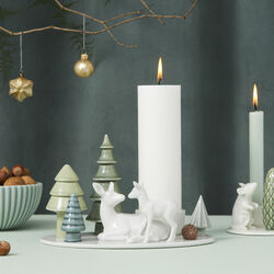 Winter Stories Deer & Fawn lysestage til bloklys, Dottir Nordic Design