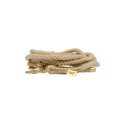 Justerbar og bl&oslash;d rebline hvalp, beige, Drew's Dogwear