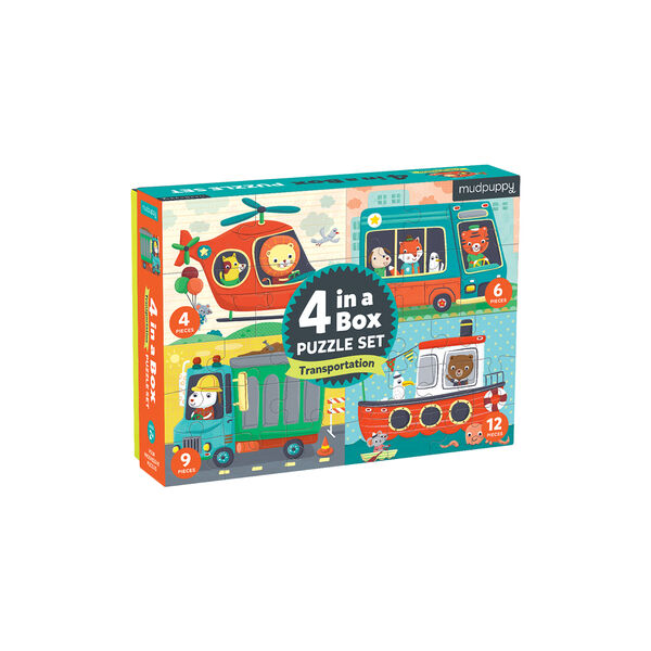 Transportmidler puslespil, Mudpuppy