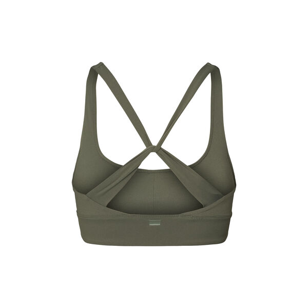 Butter Soft Sports Bra Seinna, charcoal olive, Rethinkit