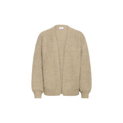 OttolineSZ Open Cardigan, tannin melange, Saint Tropez