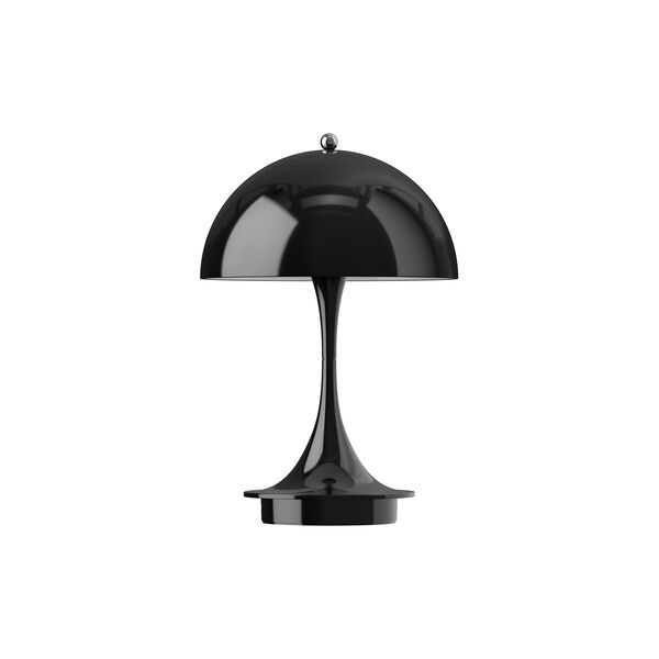 Panthella 160 Portable bordlampe, opaque black, Louis Poulsen