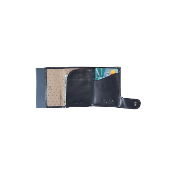 Cardholder, blue, Tony Perotti