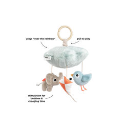 Playground musik mobile, blue, Done by Deer