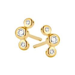 TRINITY &Oslash;RERINGE, guld/diamanter, Spirit Icons