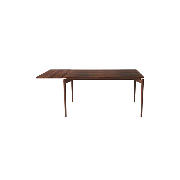 PURE spisebord L140 inkl. 1 till&aelig;gsplade, naturolieret valn&oslash;d, Bruunmunch Furniture