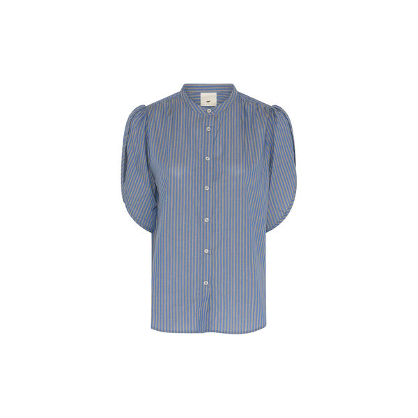 HMTulin shirt, blue stripe, Heartmade