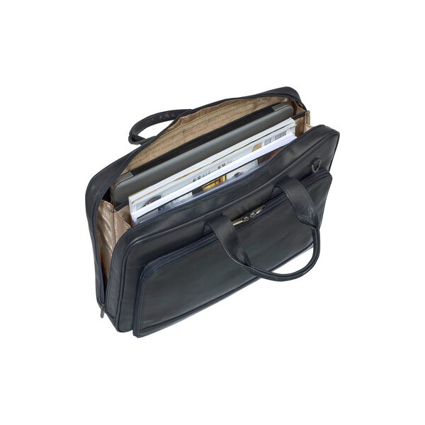 1 Compartment Laptop Bag, black 1 Compartment Laptop Bag, black, Tony Perotti