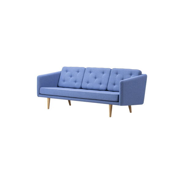 No. 1 2003 3 pers. sofa, Re-Wool 0767/olieret eg, Fredericia Furniture
