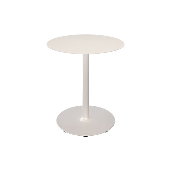 PICO Café Table with Round Base Ø 64, muted white, HOUE