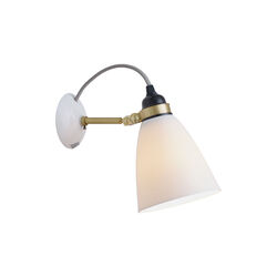 Hector 30 Wall Light, natural white/grey, Original BTC