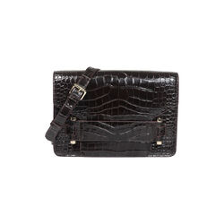 Jolie Grande taske, brown croco, Naledi Copenhagen