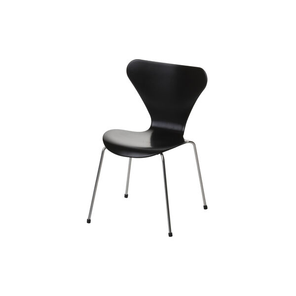 Miniature Serie 7™ stol, sort Miniature Serie 7™ stol, sort, Fritz Hansen