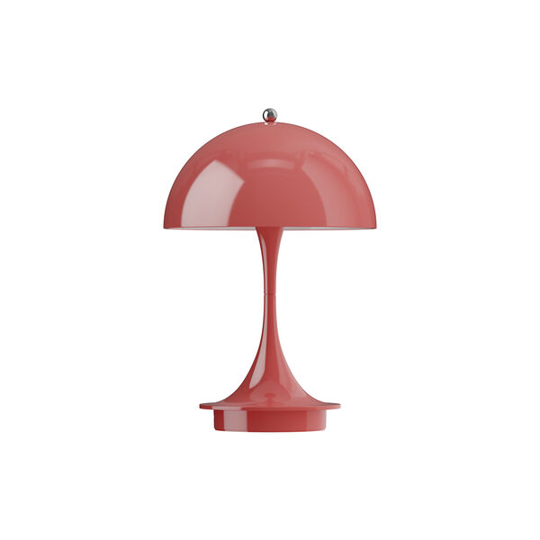 Panthella 160 Portable bordlampe, opaque coral, Louis Poulsen