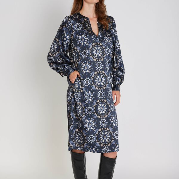 Silky Anola dress, lavender crystal, PBO