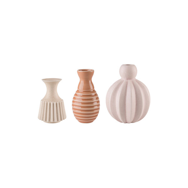 Samsurium Minibell vasesæt, coral Samsurium Minibell vasesæt, coral, Dottir Nordic Design