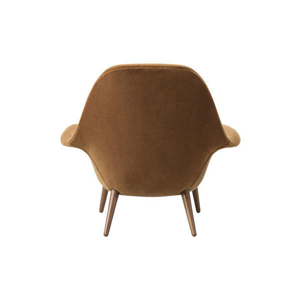 FF1770 Swoon Lounge Chair, Grand Mohair 2103/bejdset røget eg FF1770 Swoon Lounge Chair, Grand Mohair 2103/bejdset røget eg, Fredericia Furniture