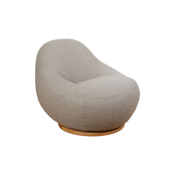 Gem loungestol med drejefod, light brown, Cane-line