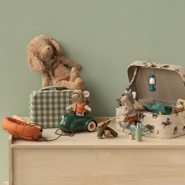 Gummibåd til mus, Maileg