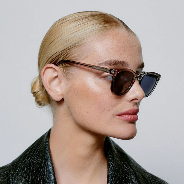 Bate Solbriller, grey transparent, A. KJÆRBEDE