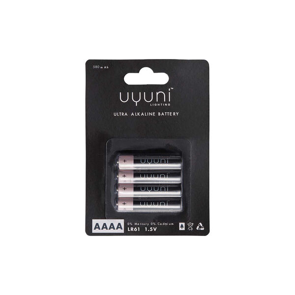 Alkaline Batteries AAAA 4 pcs Alkaline Batteries AAAA 4 pcs, Uyuni Lighting