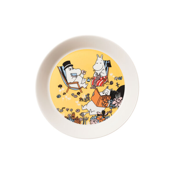 Mumi tallerken Familietid, Moomin Arabia