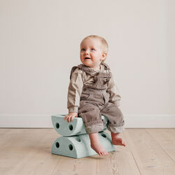 B&oslash;rneskammel, ocean mint/forest green, MODU