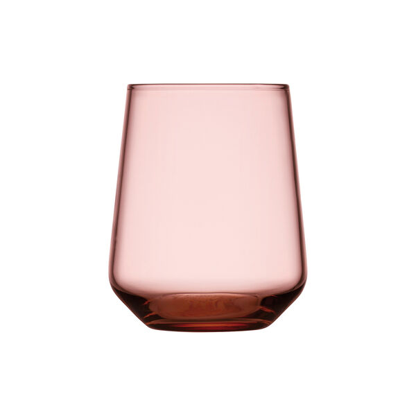 Essence drikkeglas 2 stk., salmon pink, Iittala