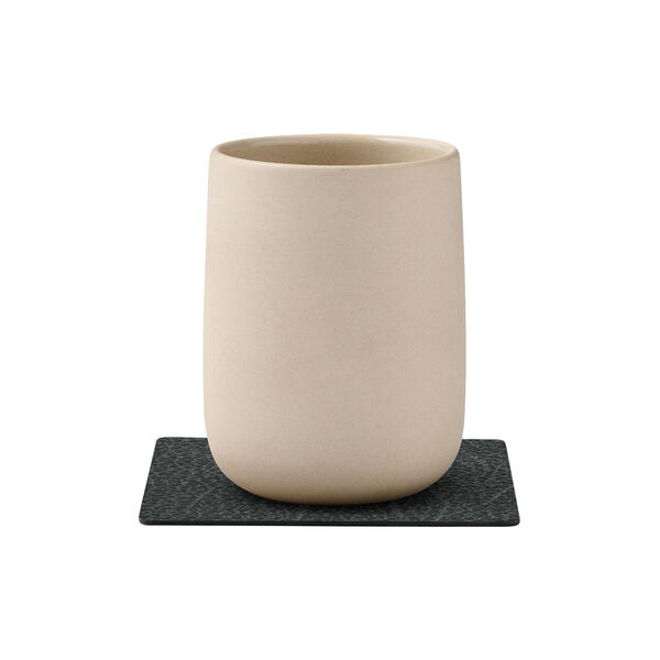 Hippo glasbrik Square, anthracite, LIND DNA