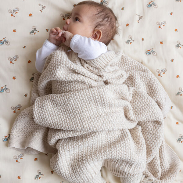 Harper baby strikt&aelig;ppe, off-white, Cam Cam Copenhagen