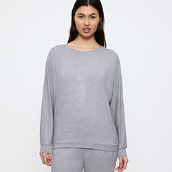 Cozy Comfort Top X, medium grey melange, Triumph