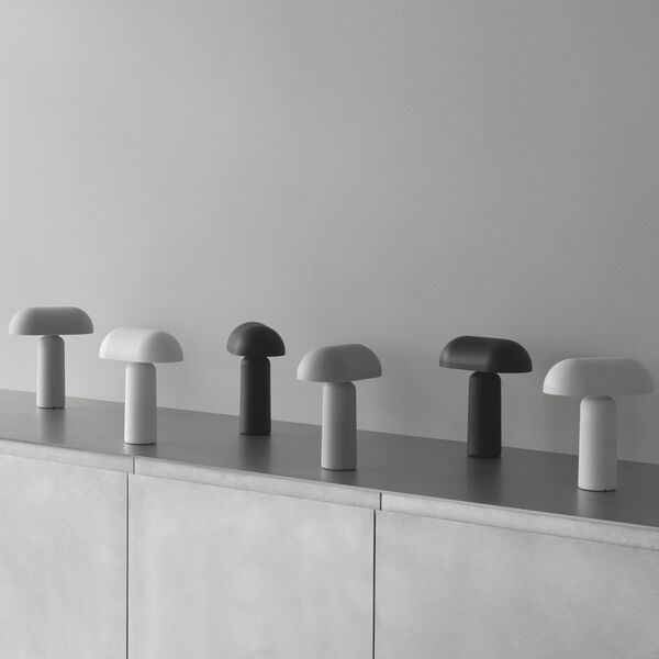 Porta Table Lamp, grey Porta Table Lamp, grey, Normann Copenhagen