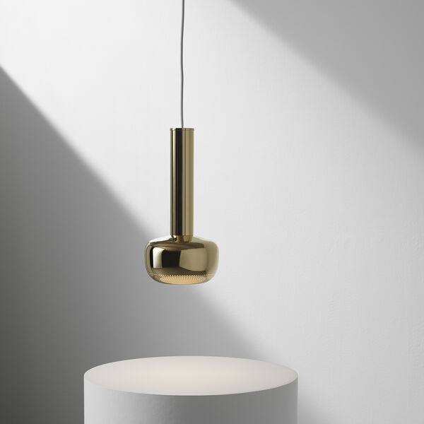 VL 56 pendel, polished brass VL 56 pendel, polished brass, Louis Poulsen