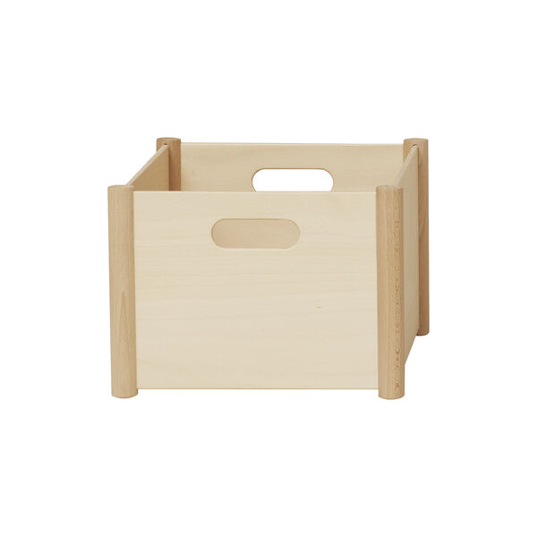 Pillar Storage Box, beech, Form & Refine