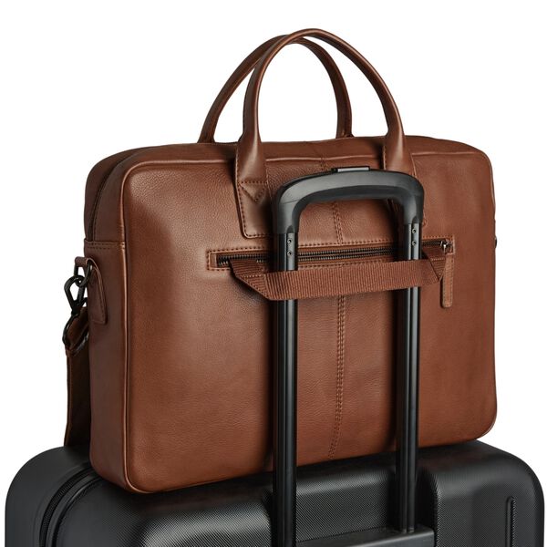 AxelMBG Laptop Bag, cognac, Markberg